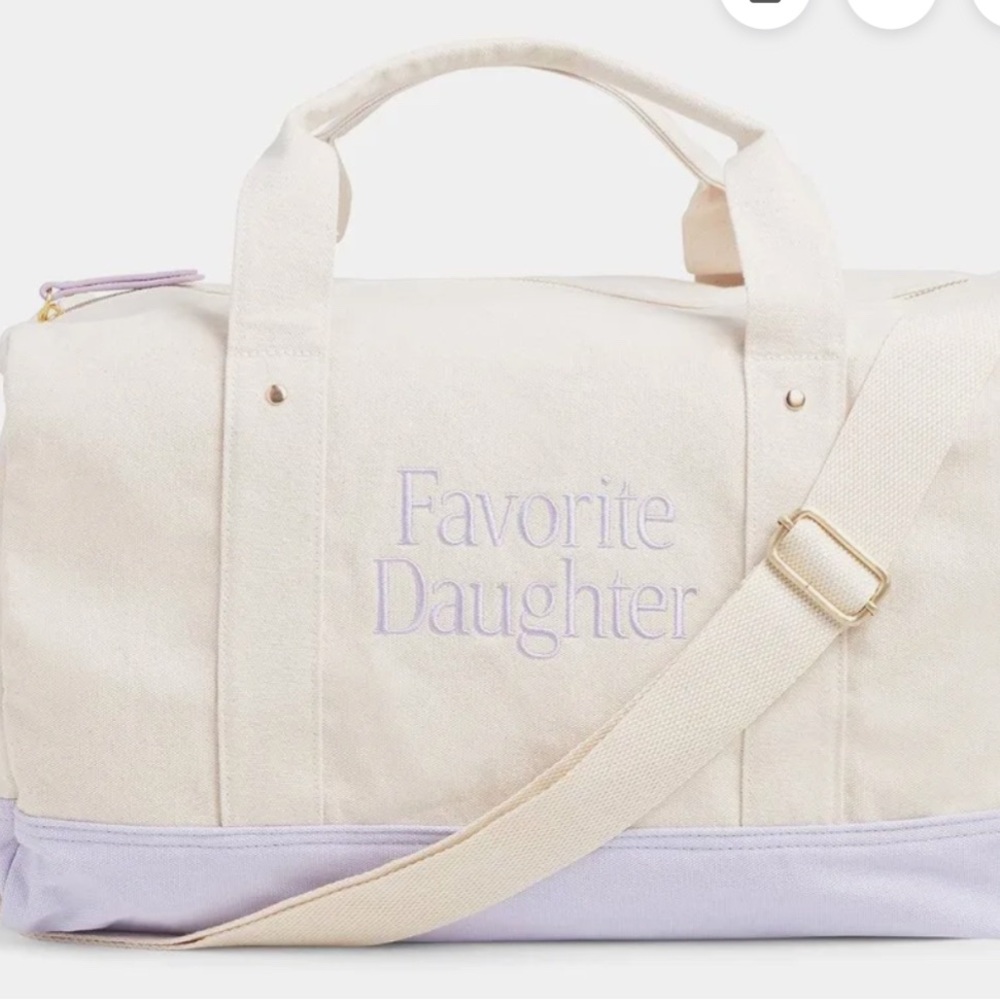 Favorite Daughter Cream Canvas Tote